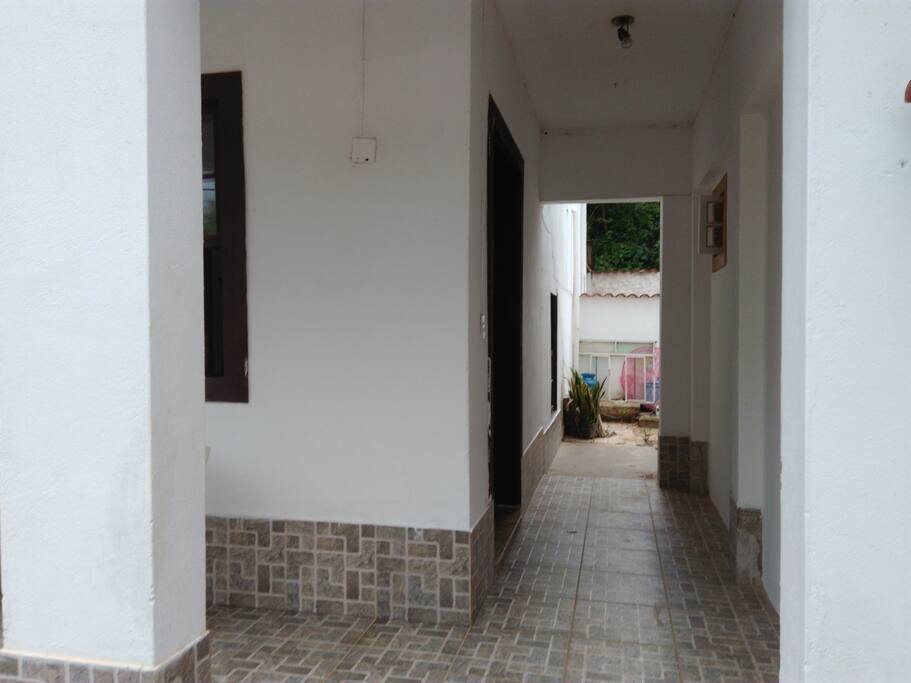 Exterior da casa.