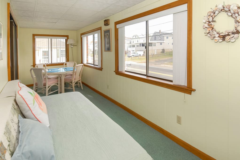 Enclosed front porch
