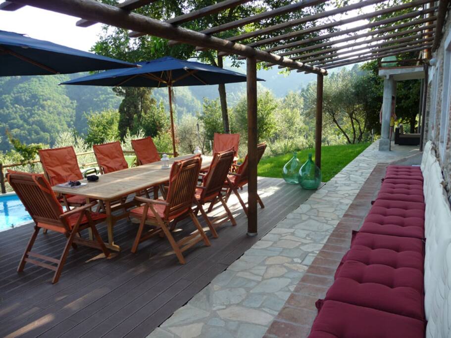 From every part of the garden you can enjoy great views