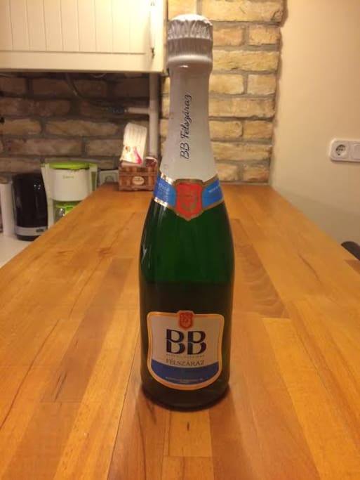 One bottle of champagne is indeed my special gift for all bookings for January & February :)