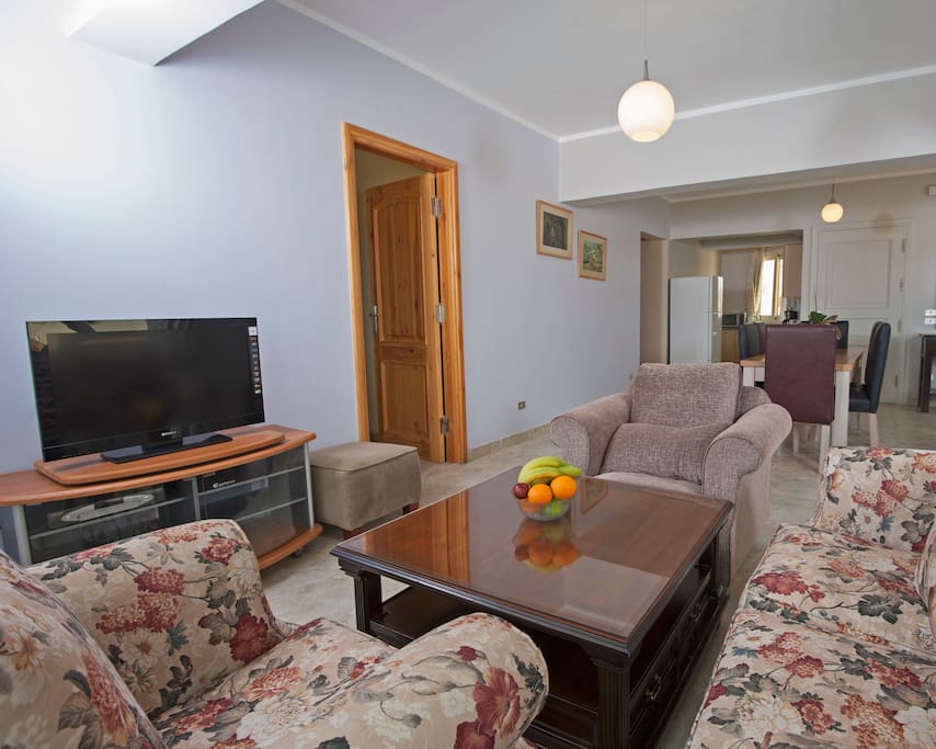 The first floor apartment living room