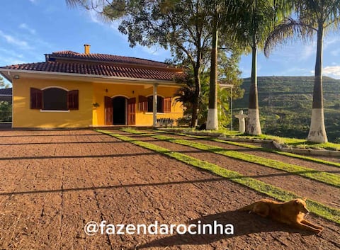 A place for family/friends overlooking mountains