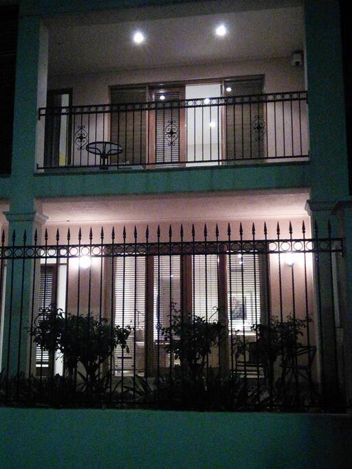 Apartment view from outside