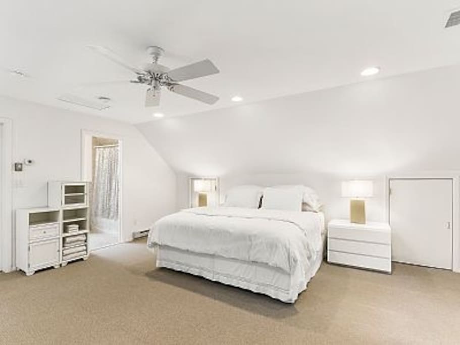 One of two Master Bedrooms with walk-in closet and full bath