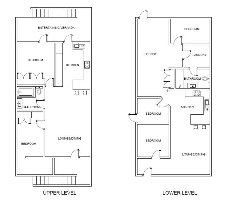 As you can see from the floorplan there is plenty of room for everyone!