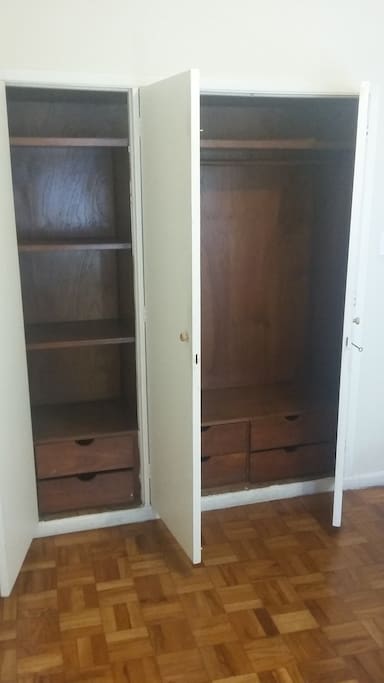 Plenty of wardrobe space!