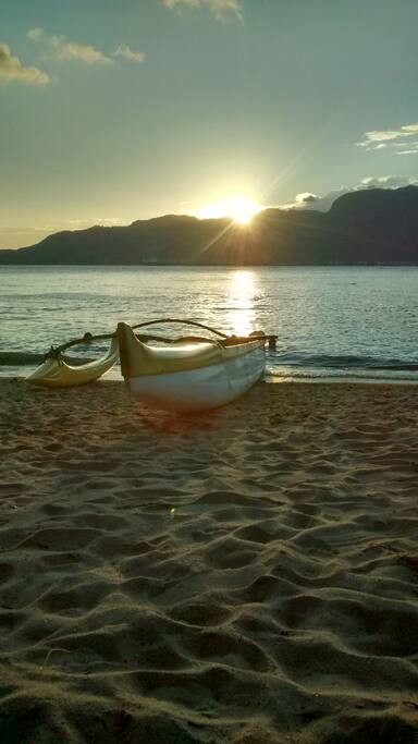 Venha ver esse lindo pôr do sol