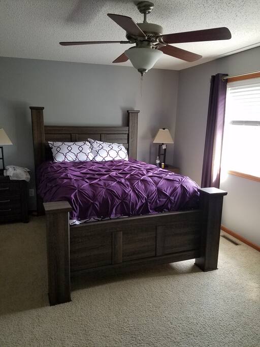 Master Bedroom that can sleep two in a Queen size bed.