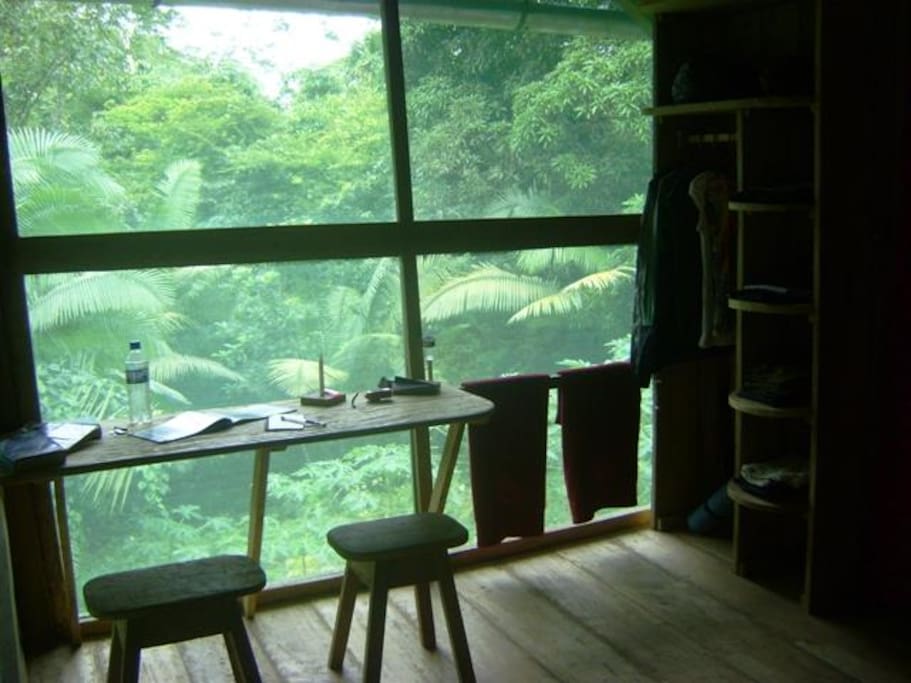 table and wardrobe