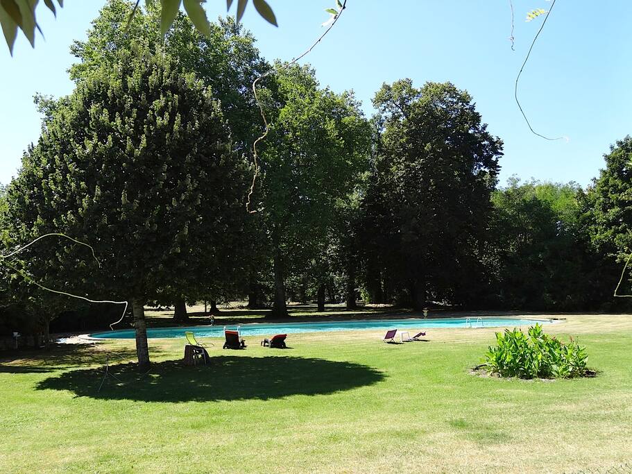 Vue de la piscine