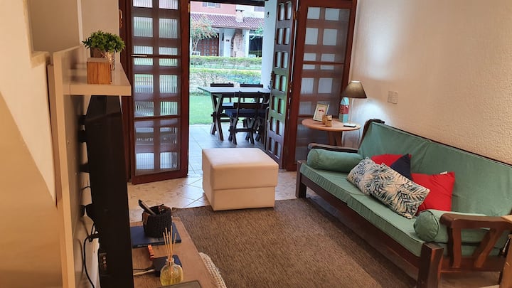 Casa Em Condomínio Vila Do Sol , Massaguaçu. - Caraguatatuba