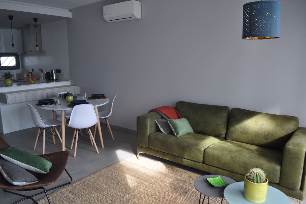 Livingroom with airco