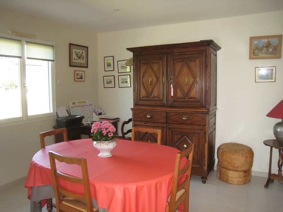 Le coin salle à manger
