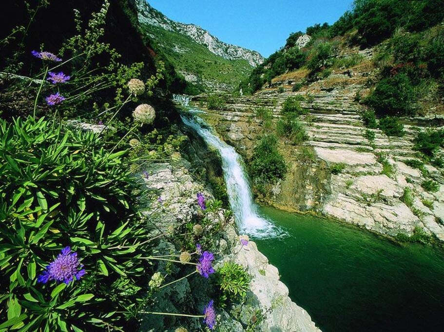 Cavagrande del Cassibile a pochi minuti dalla villa.