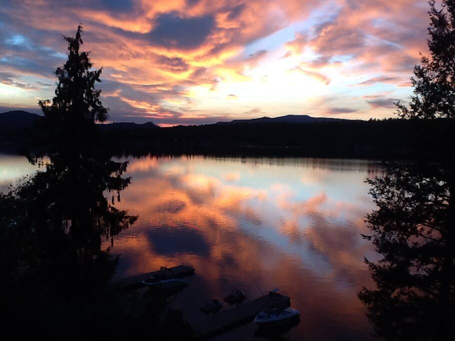 Beautiful sunsets almost every night