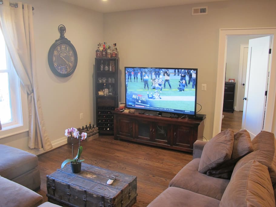 65 inch TV, direct TV with NFL Package