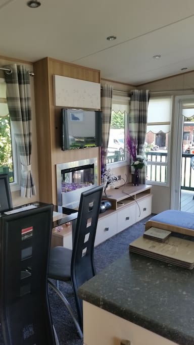 The tv area of the lounge