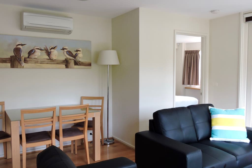 Dinning for four in one bed apartment