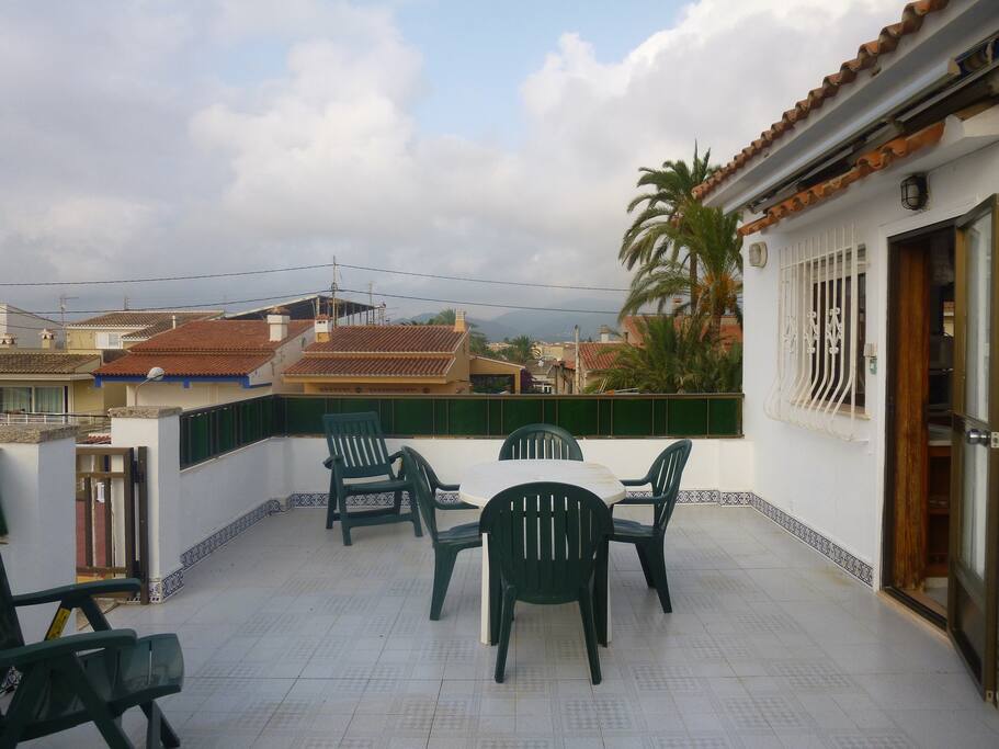 Terraza trasera
