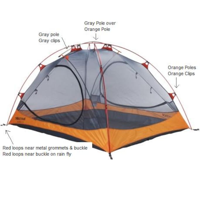 3p Marmot Ajax Tent