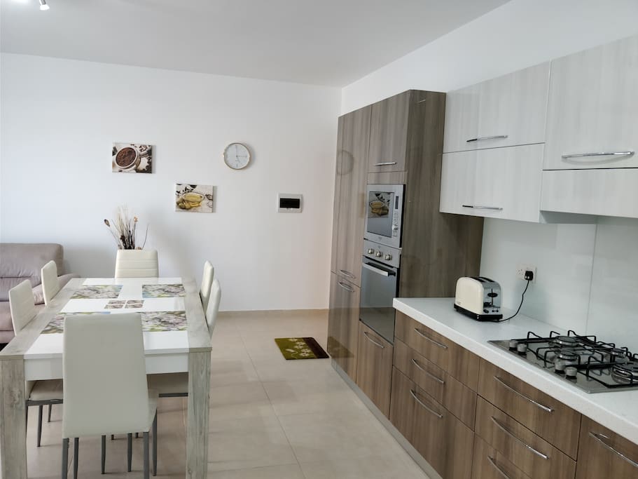 Kitchen and dining