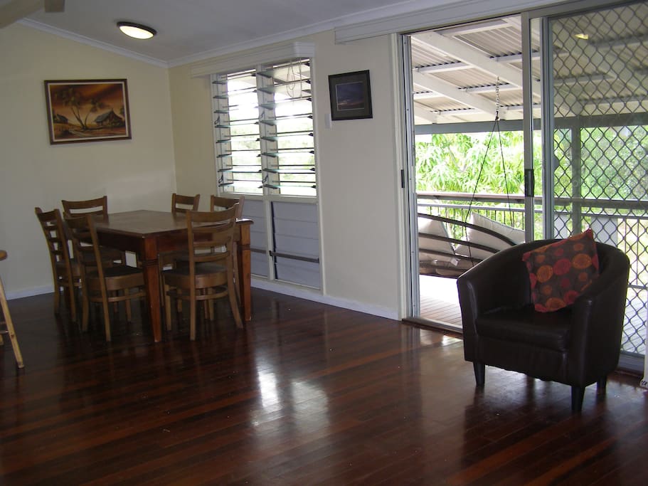 Dining Room onto Verandah