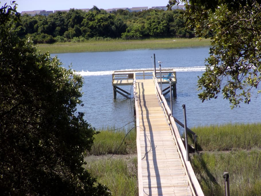 Pier and Intracoastal Waterway