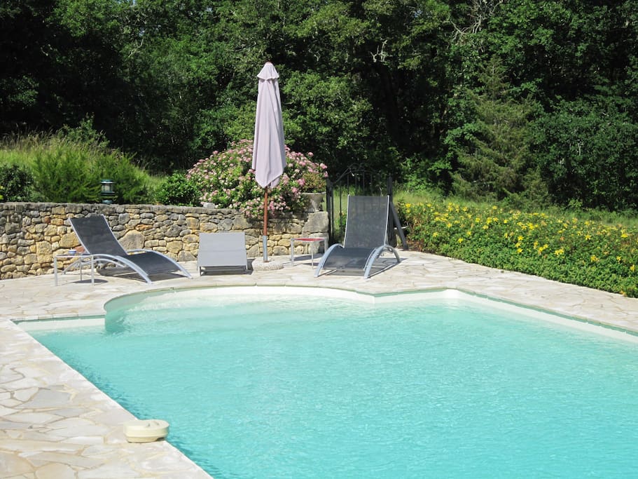 grande piscine privée 10x5