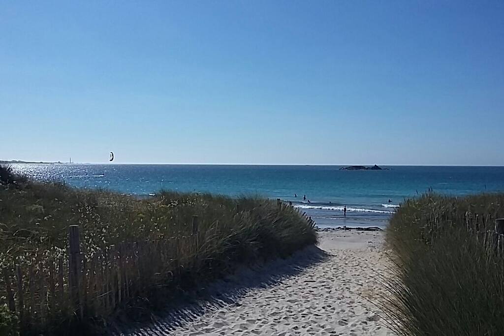 Plage du Vougot à Guisseny