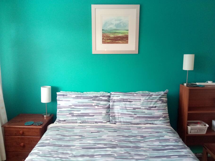 Comfortable double bed