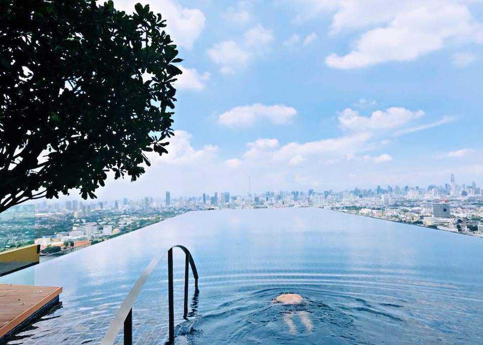 Sky infinity pool 天空无边泳池