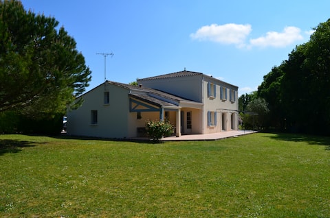 A calm and peaceful moment