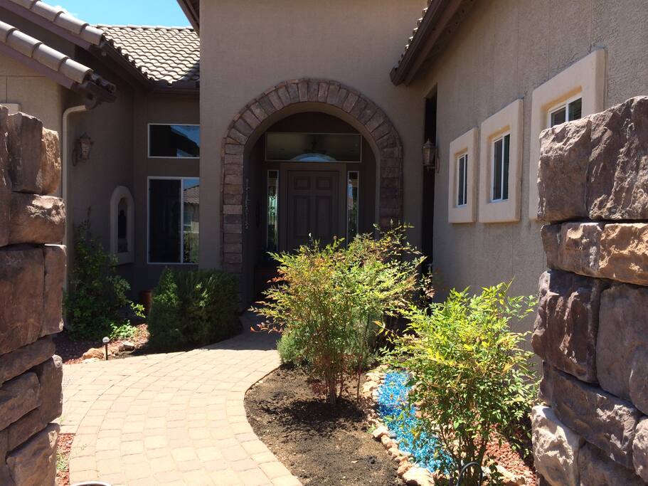 The entry.