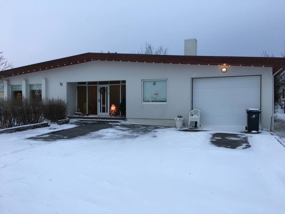 Front of the house