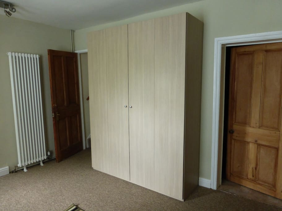 Wall bed which folds away
