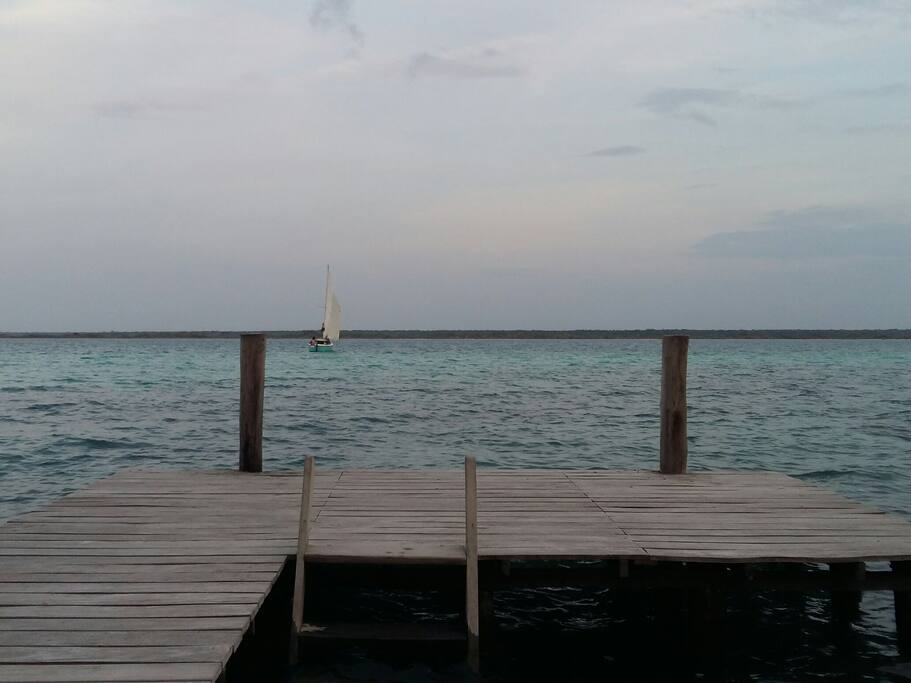 VISTA DESDE EL MUELLE