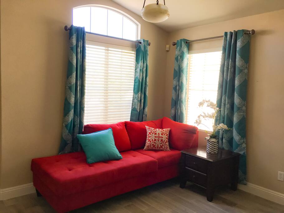 a quiet space for relaxing with a book or take an afternoon nap