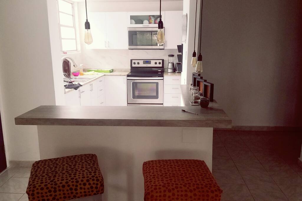full kitchen