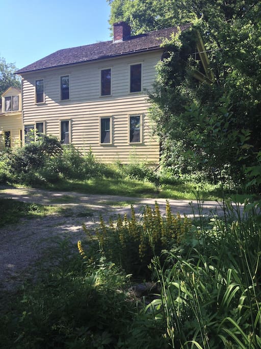 The main house