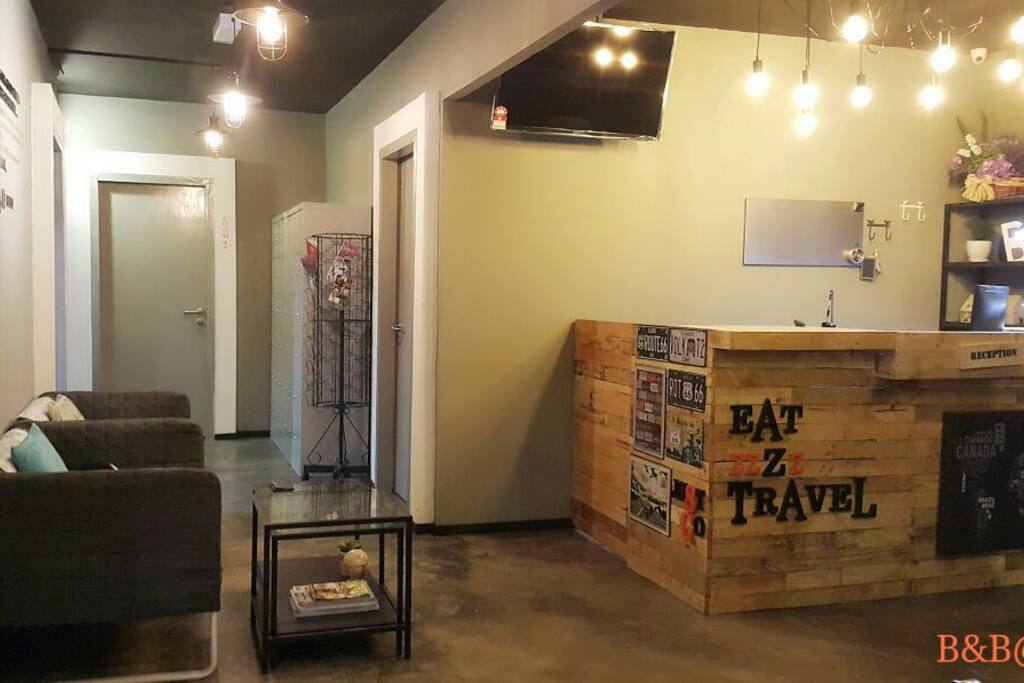 Cozy lobby and Well decorated Reception Counter