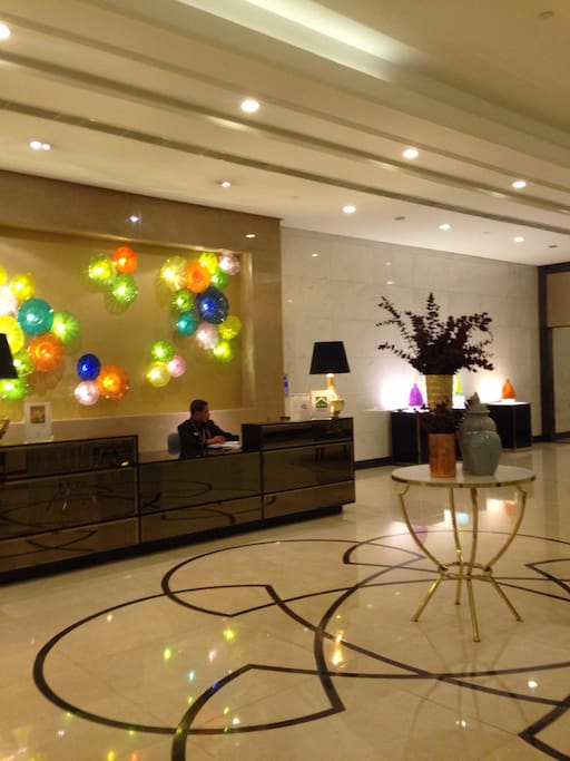 Main lobby reception area