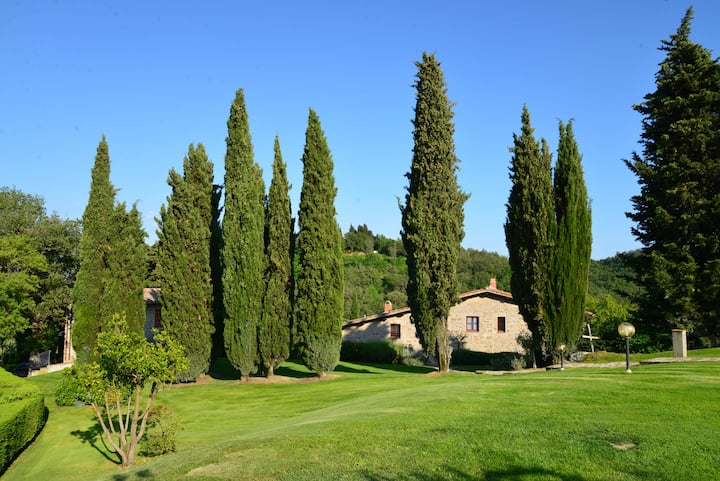 Farm stay in Chianti with Pool