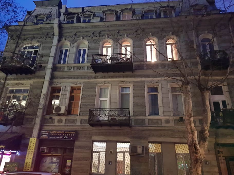Historic Old Tbilisi Apartment Block