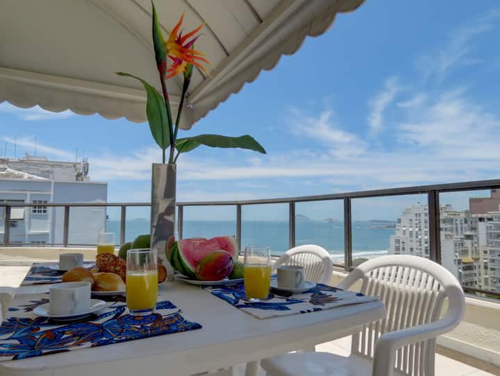 Copacabana sea view penthouse