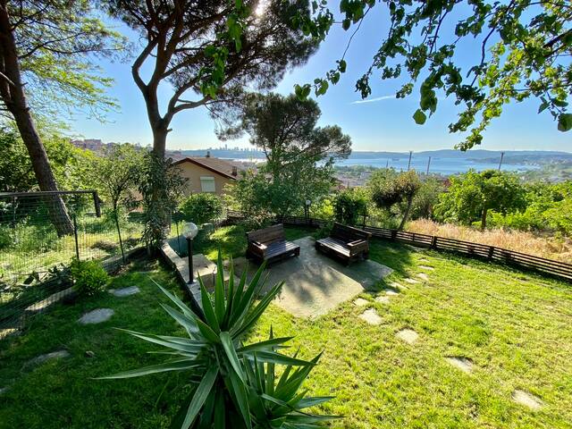 House with Bosphorus view and private garden gallery image 5