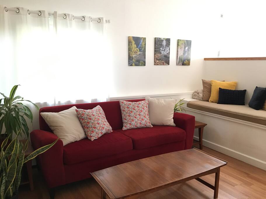 "The house is so nice and comfortable! It has it's own unique style with it's open floor plan and the modern touches here and there."