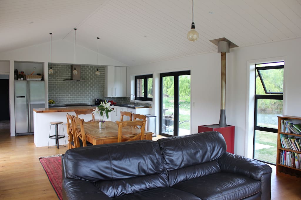 The living area