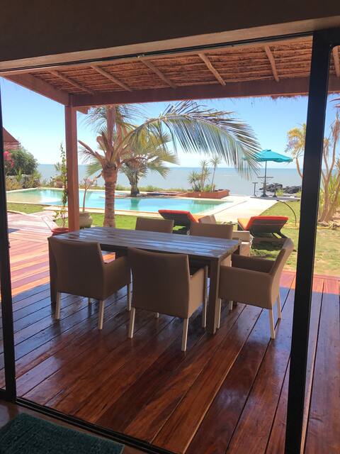 Sea and sun, waterfront villa...