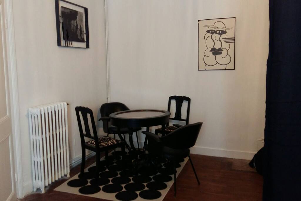 Espace petit-déjeuner.