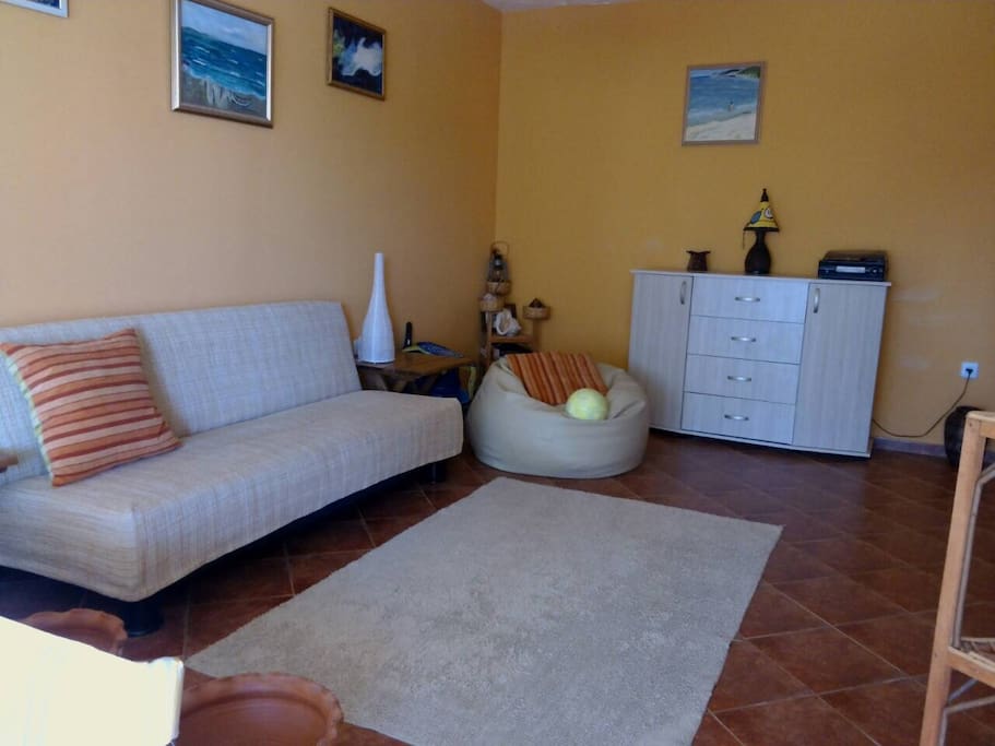 The living room